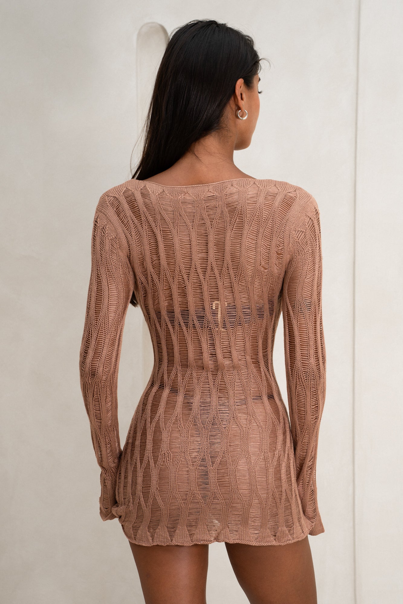 CLOUDBERRY DRESS | CHOCOLATE