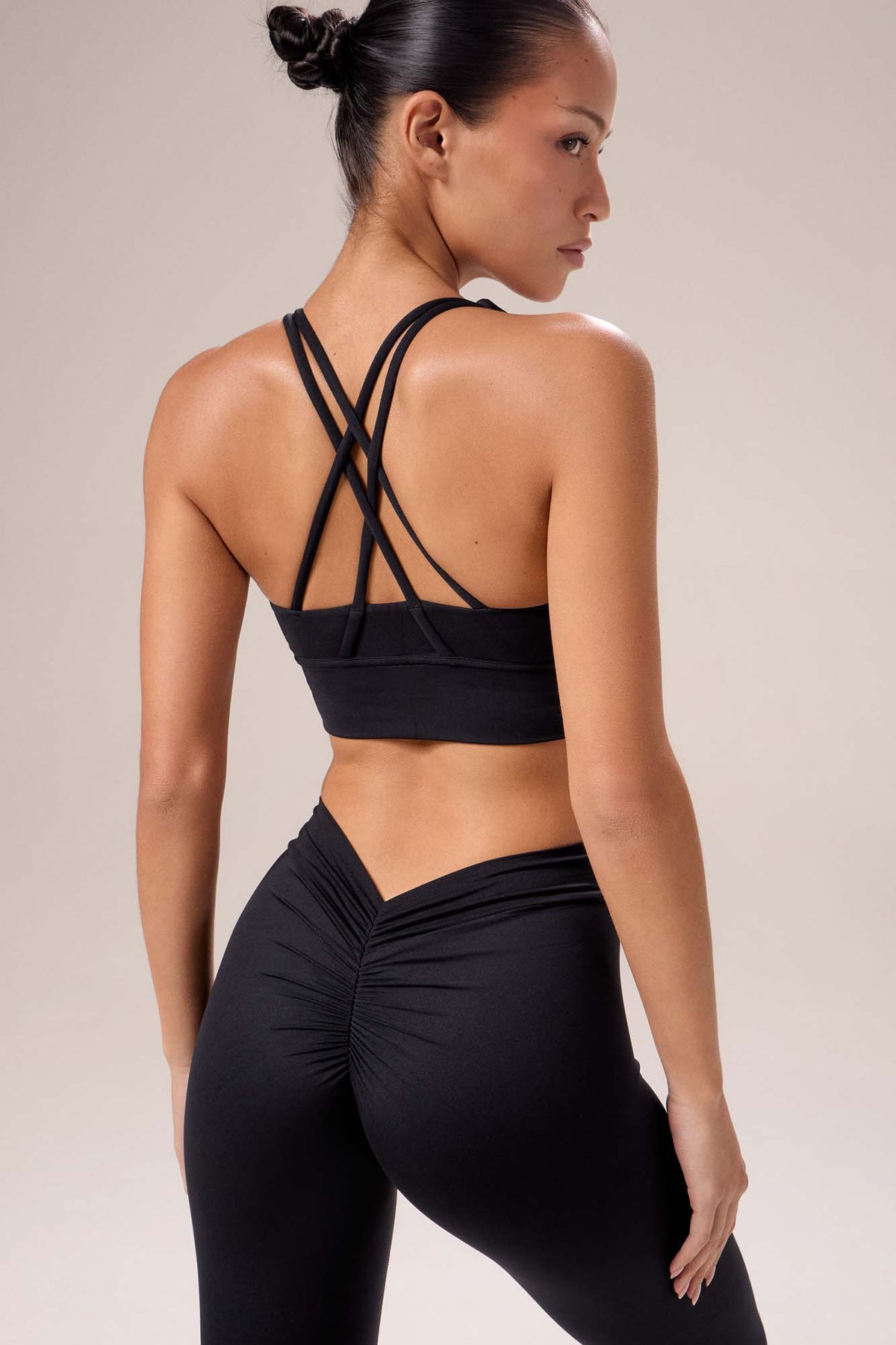 LOW PUSH UP-LEGGING | BLACK