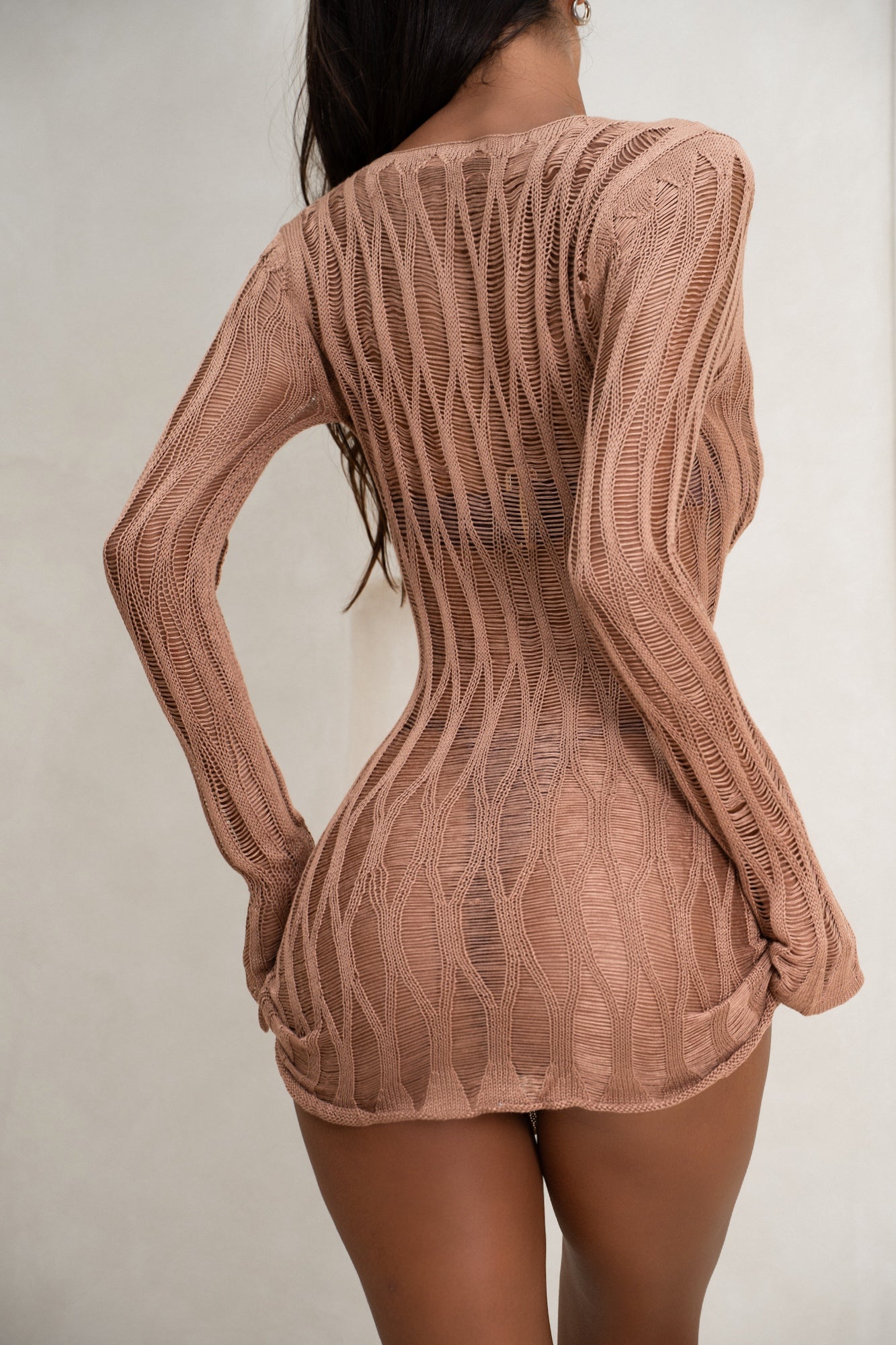 CLOUDBERRY DRESS | CHOCOLATE