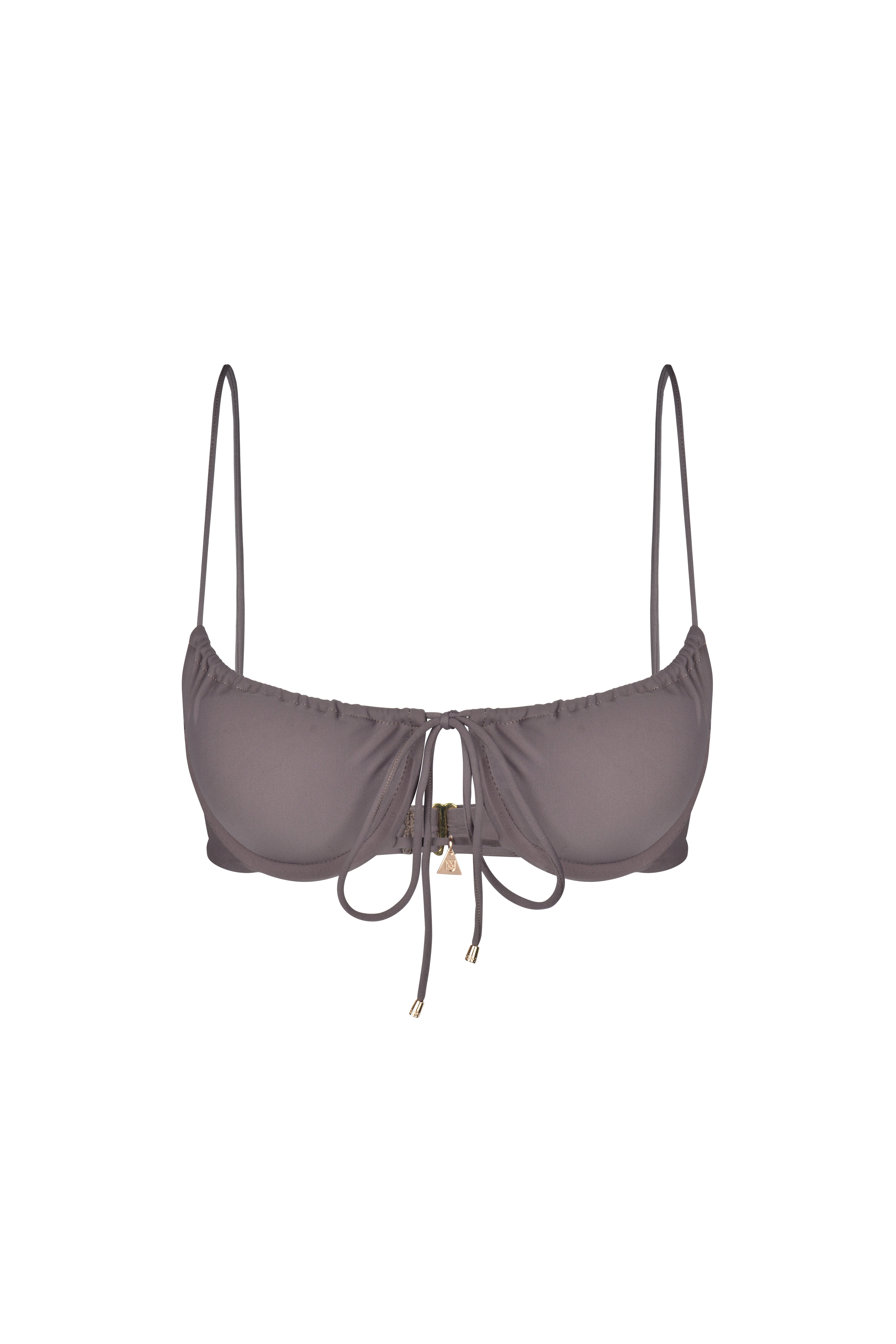 BRUNA PUSH UP TOP | STONE